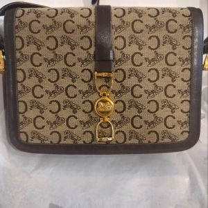 COPY - Celine  Vintage Monogram Carriage shoulder bag
